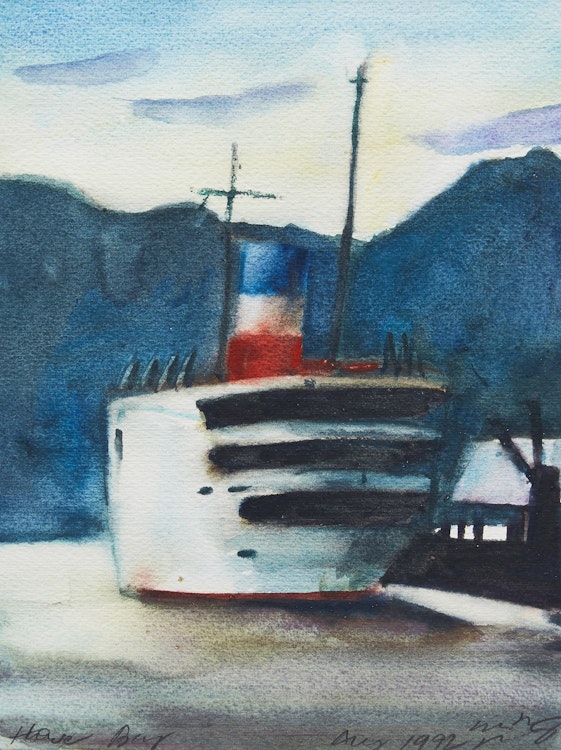 Artwork by Michael Pflug, Howe Bay