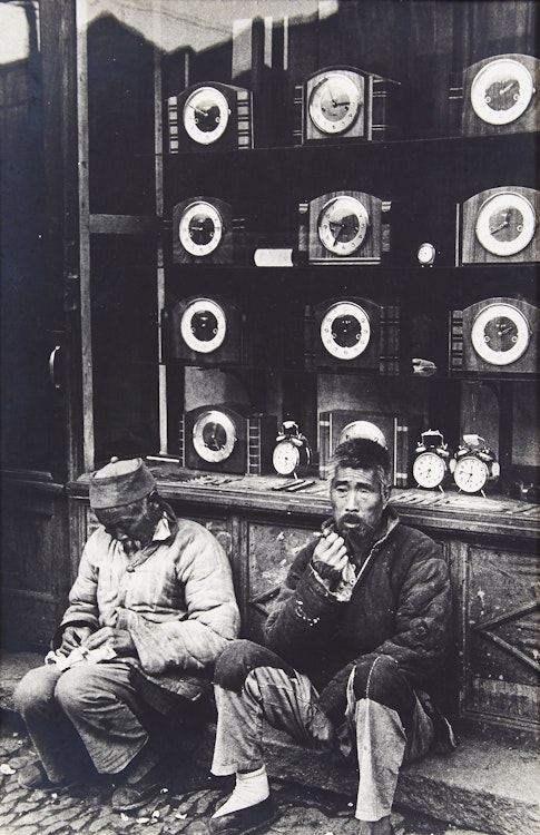 Artwork by Sam Tata, Time and the Old Men, Shanghai