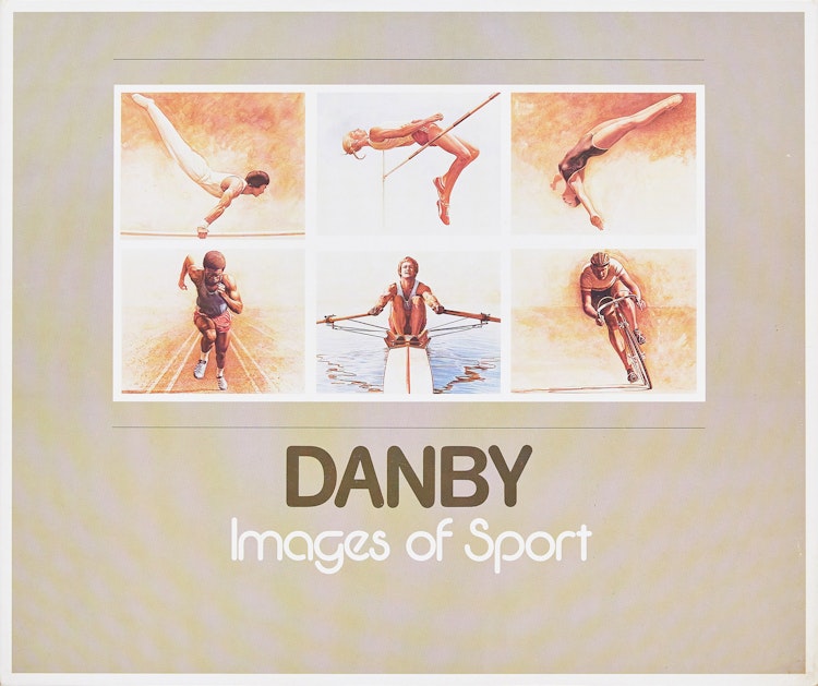 Artwork by Kenneth Danby, Six Olympic Prints and “Danby: Images of Sport” book