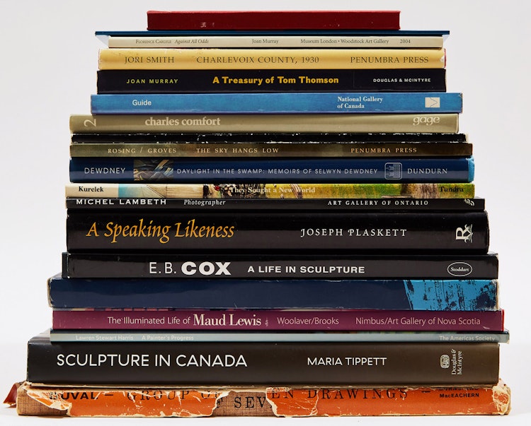 Artwork by  Books and Reference,  Twenty Canadian Art Reference Publications