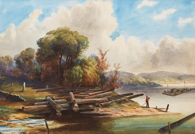 Artwork by  19th Century Canadian School,  Near Belleville