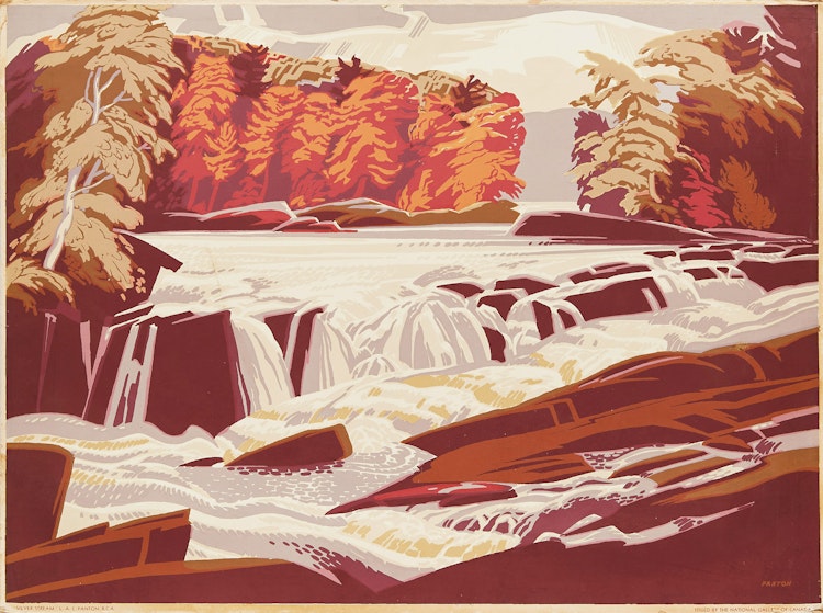 Artwork by Lawrence Arthur Colley Panton, Silver Stream
