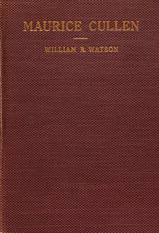 Artwork by Maurice Galbraith Cullen, Maurice Cullen: A Record of Struggle and Achievement