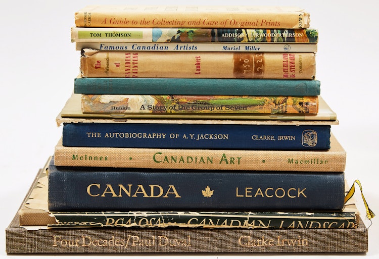 Artwork by Books and Reference, Fourteen Canadian Art Reference Books