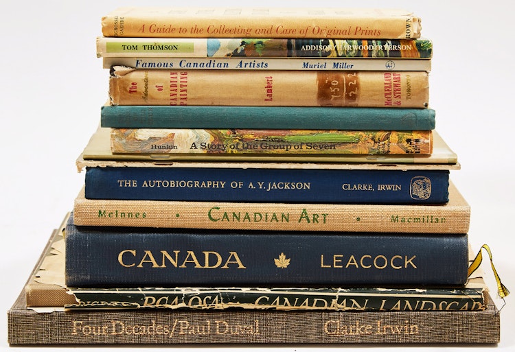 Artwork by  Books and Reference,  Fourteen Canadian Art Reference Books