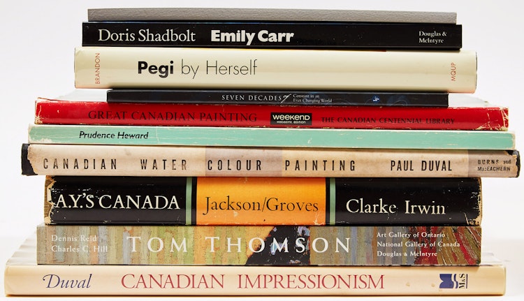 Artwork by Books and Reference, Ten Canadian Art Reference Books