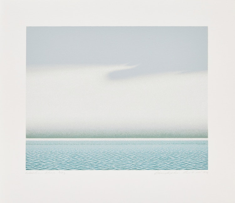 Artwork by Christopher Pratt,  David Silcox and Meriké Weiler “Christopher Pratt”; Christopher Pratt “Western Shore” 