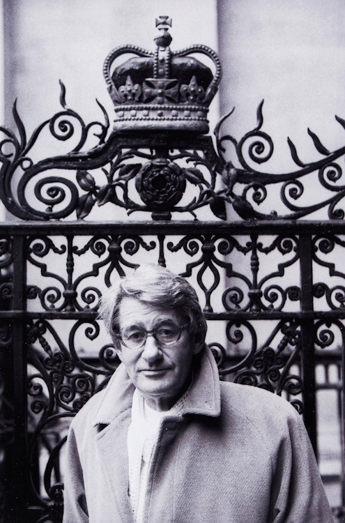 Artwork by Lincoln Clarkes, Helmut Newton, London, 1988