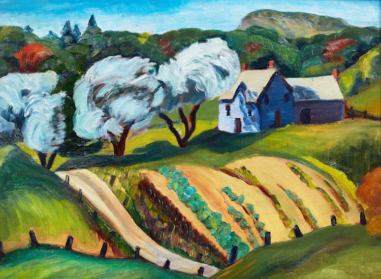 Artwork by Ruth Mary Eliot, Landscape