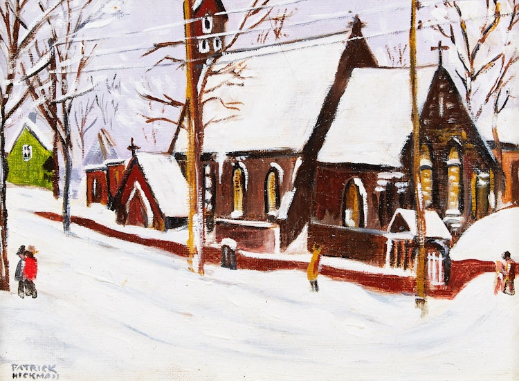 Artwork by Patrick M. Hickman, St. Annes Fredericton, New Brunswick; Humber River