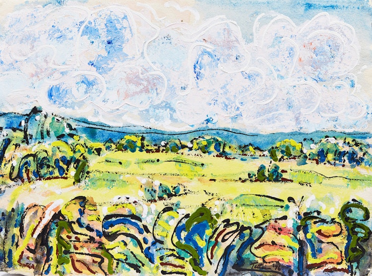 Artwork by Mashel Teitelbaum, Summer Landscape