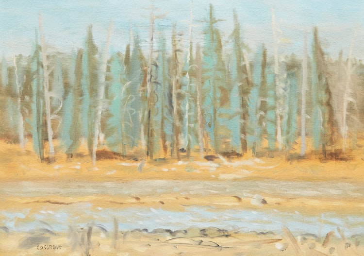 Artwork by Stanley Morel Cosgrove, Latuque, Quebec