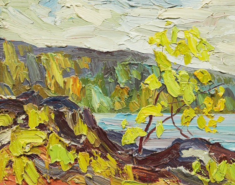 Artwork by Arthur Lloy, Summer Lake