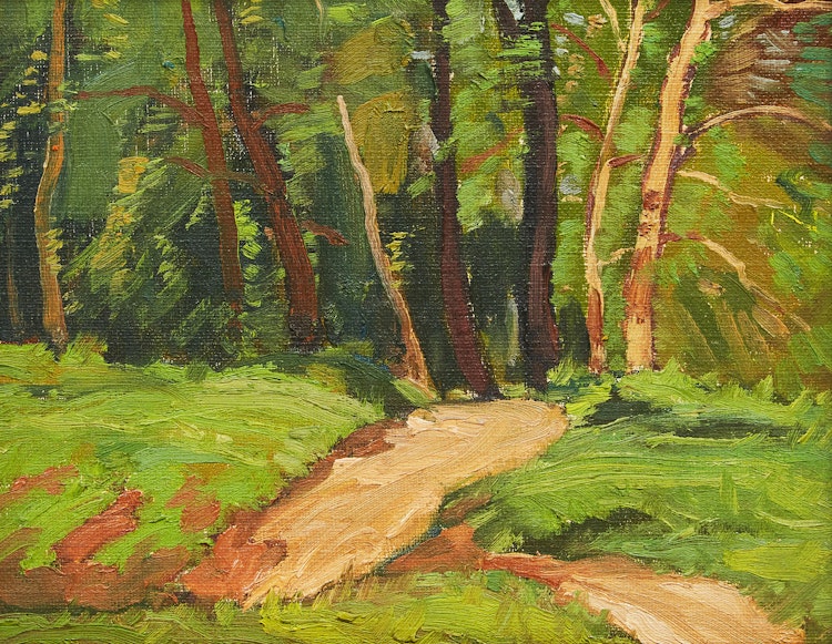 Artwork by George Henry Griffin, Summer Landscape