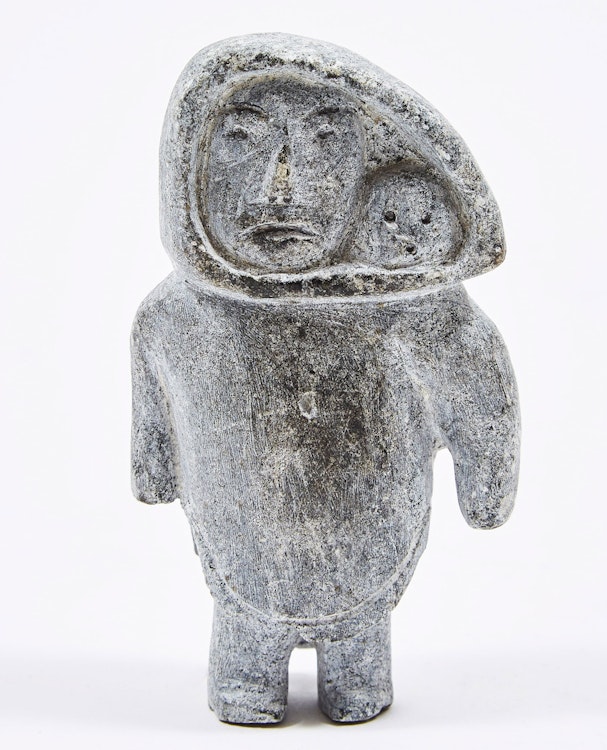 Artwork by Unidentified Inuit Artist, Mother and Child