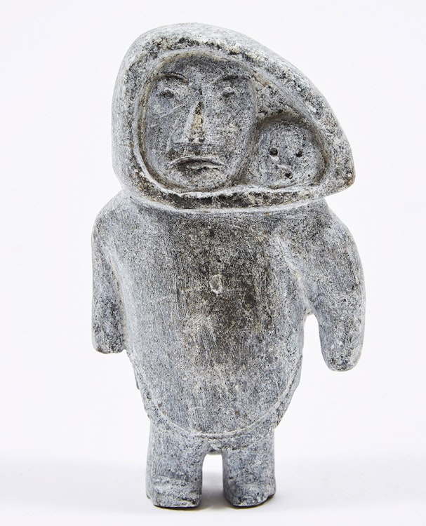 Artwork by  Unidentified Inuit Artist,  Mother and Child