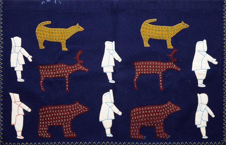 Artwork by Winnie Tatya, Figures and Animals