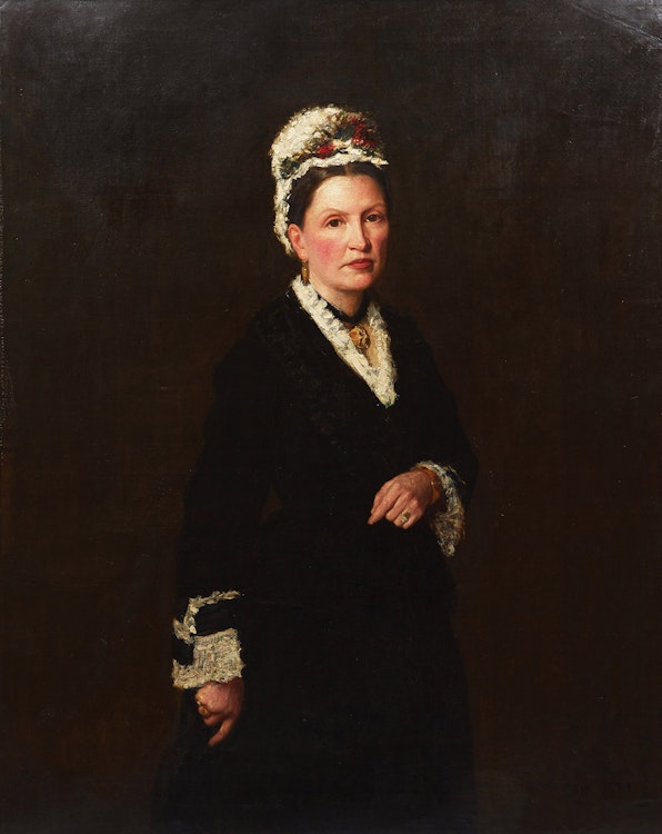 Artwork by William Baxter Collier Fyfe,  Portrait of a Lady