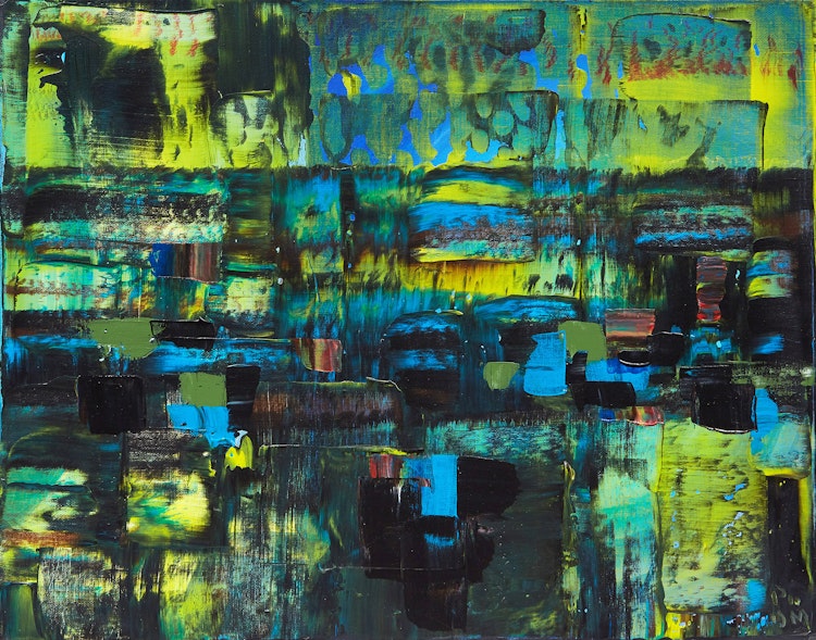 Artwork by Andrew Plum, Early Morning Landscape