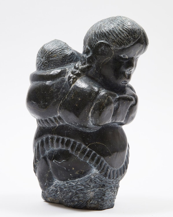 Artwork by Johnny Inukpuk, Mother and Child