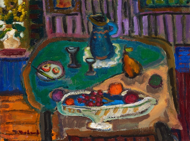 Artwork by Pierre Bédard, Table en fête