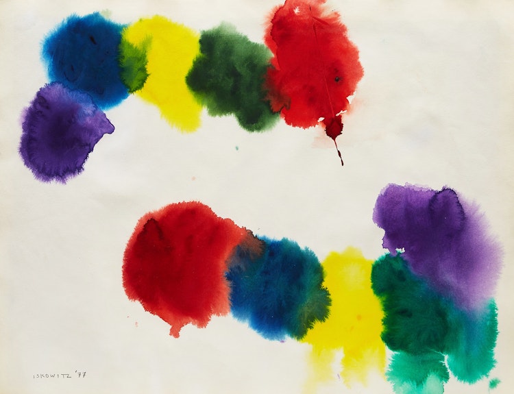 Artwork by Gershon Iskowitz, Untitled Abstraction