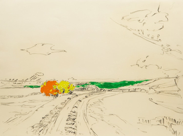 Artwork by Dorothy Elsie Knowles, Bright Areas
