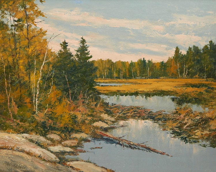 Artwork by Wilf Frank Griffiths ,  Beaver Dam, Muskoka