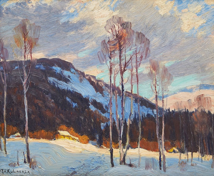 Artwork by George Arthur Kulmala, Landscape (Sketch No. 1)