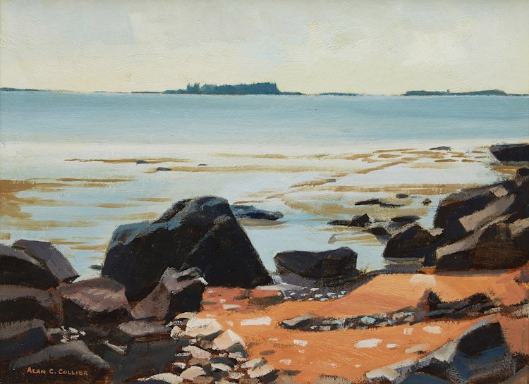 Artwork by Alan Caswell Collier,  Port La Tour, Nova Scotia