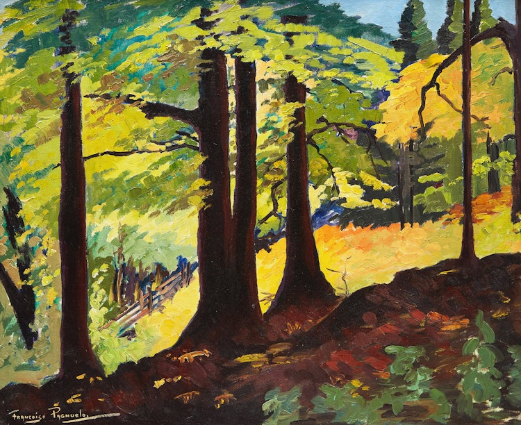 Artwork by Françoise Pagnuelo, Octobre