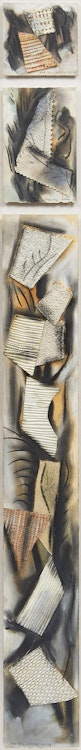 Artwork by Jean-Paul Jérôme, Bouquet fleuve (triptych)