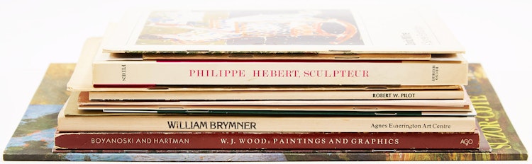 Artwork by Books and Reference, Canadian Artist Exhibition Catalogues and Pamphlets