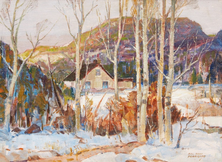 Artwork by Hal Ross Perrigard, Laurentian Motif