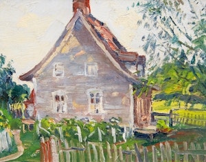 Artwork by Albert Edward Cloutier, Summer Landscape