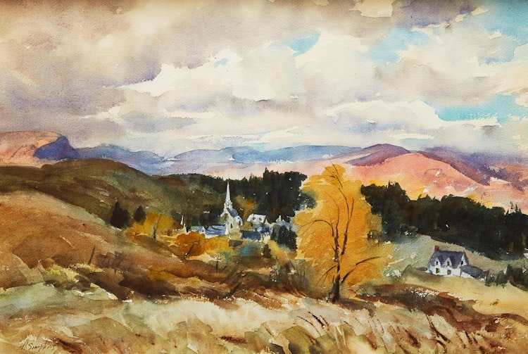 Artwork by Henry John Simpkins, Landscape