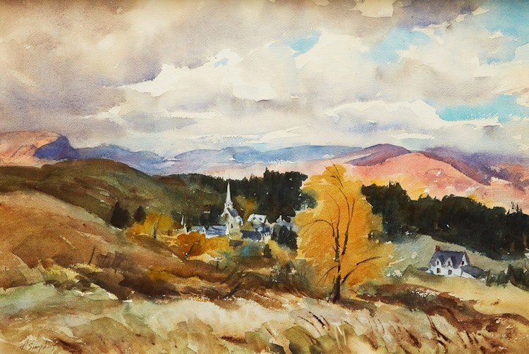 Artwork by Henry John Simpkins,  Landscape 