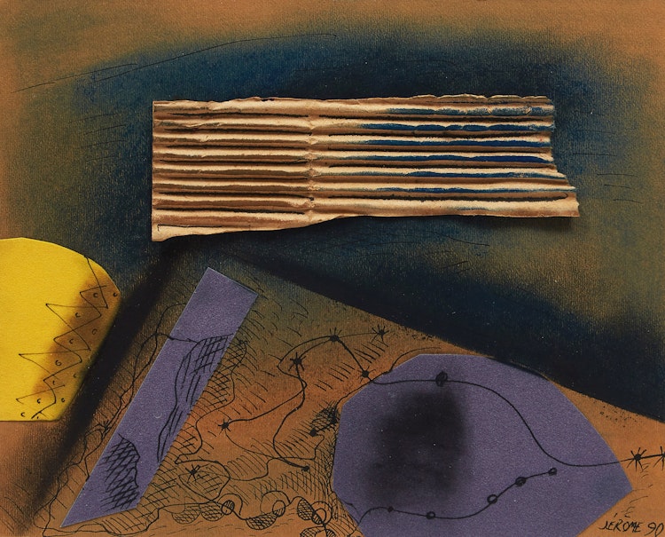 Artwork by Jean-Paul Jérôme, Collage-volant