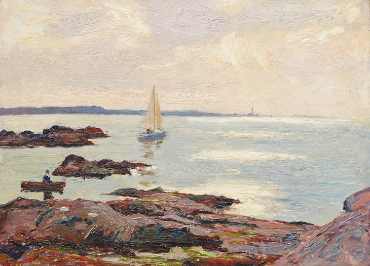 Artwork by Robert Wakeham Pilot,  Coastal Landscape 