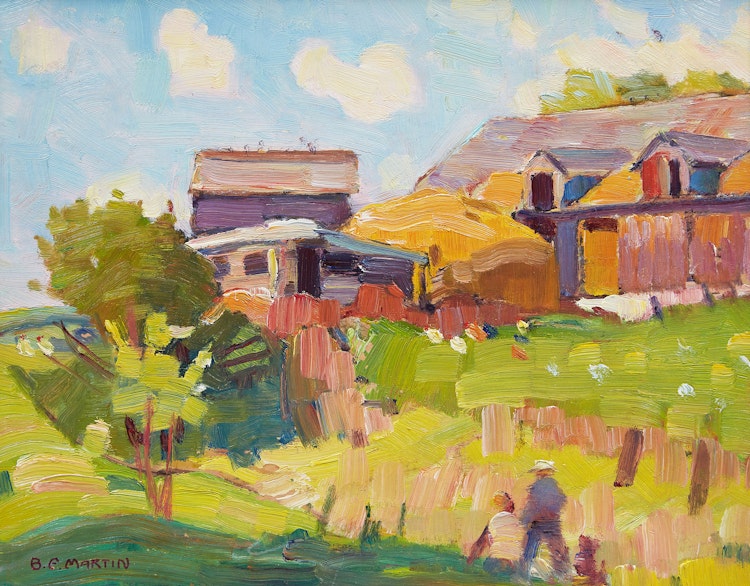 Artwork by Bernice Fenwick Martin, Back to the Farm
