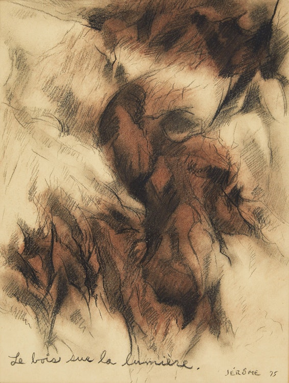 Artwork by Jean-Paul Jérôme, Le bois sur la lumière