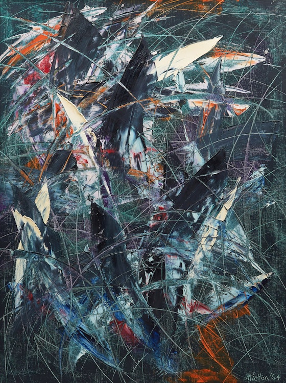 Artwork by Guy Michon, Ste-Adèle-en-haut