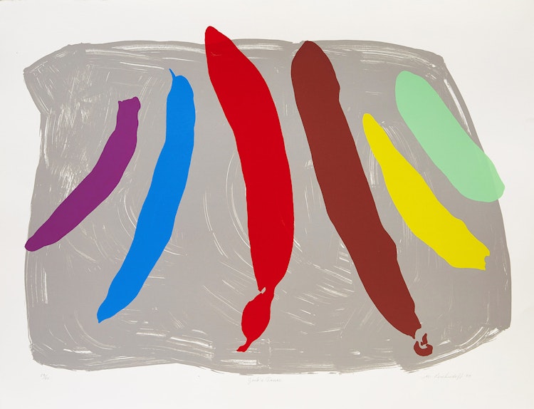 Artwork by Various Artists, Eight Prints from the “Homage to Jack Bush” Portfolio