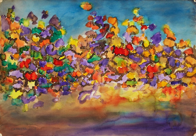 Artwork by Gershon Iskowitz, Untitled (Parry Sound Variation Work)