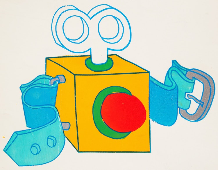 Artwork by John MacGregor, Untitled (Abstract Object)