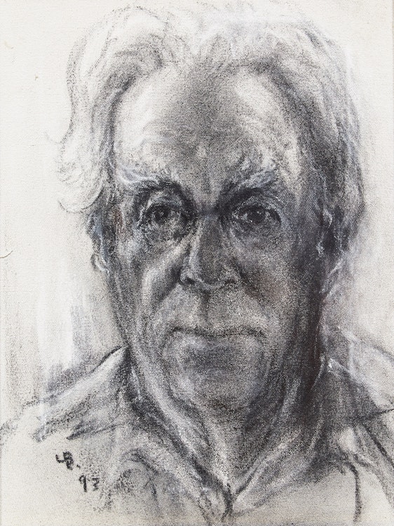 Artwork by Frank Leonard Brooks,  Self Portrait