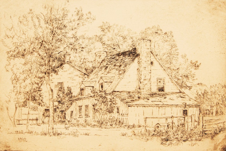 Artwork by Robert Wakeham Pilot, The Habitant Farm, Chambly