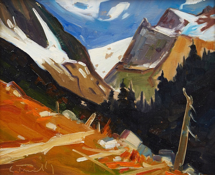 Artwork by Louis Tremblay, Nord du Calgary
