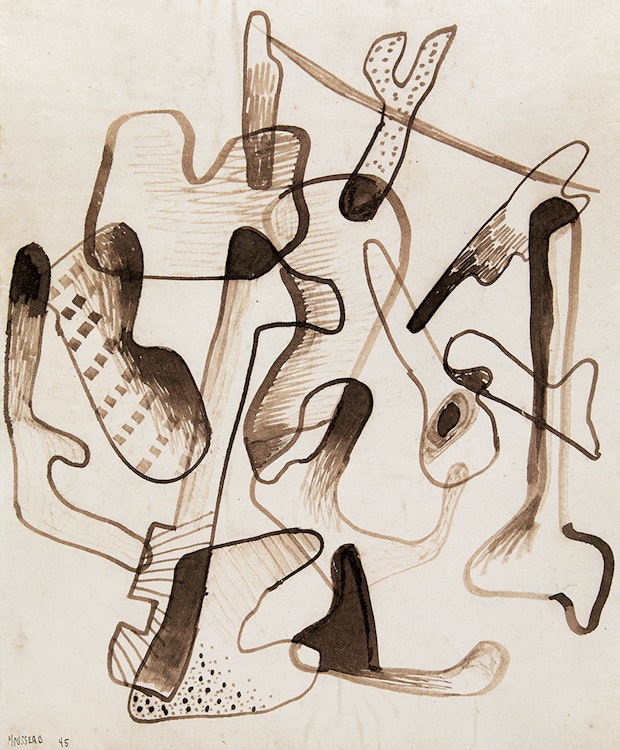 Artwork by Jean-Paul Mousseau, Sans titre