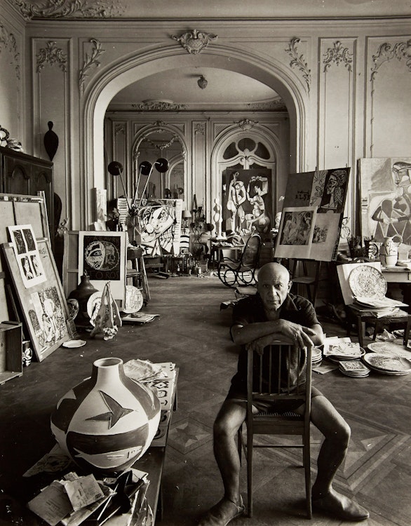Artwork by Arnold Newman, Picasso